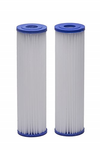 EcoPure EPW2P Pleated Whole Home Replacement Water Filter - Universal Fit - Fits Most Major Brand Systems (2 pack) - Image 5