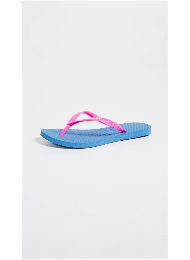 havaianas Brasil Logo Men's Slippers, Navy Blue,9/10 US Men - 11/12 US Women  - Image 1