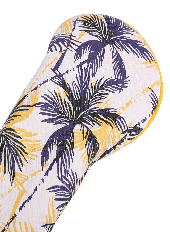 SHABIER Hawaiian Style Two Colors Palm Trees Golf Head Cover for Driver/Fairway/Hybird Club (Driver Cover) - Image 3