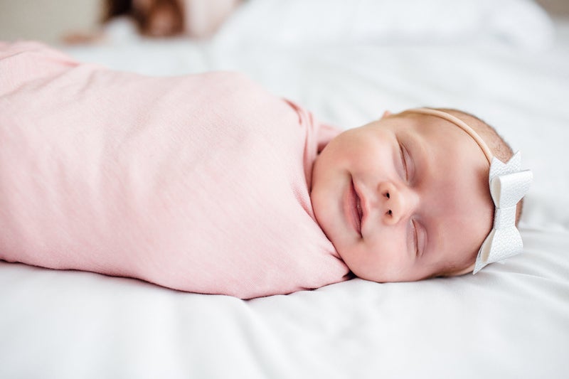 Copper Pearl Baby Swaddle Blanket - Premium Knit Baby Blanket, Large Soft Stretchy Receiving Blankets for Baby Girl, Swaddles for Newborn, Infant, and Toddler (Darling) - Image 4
