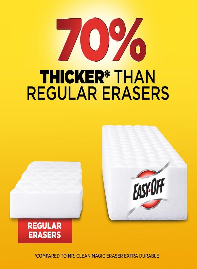 Easy Off Easy‑Off Heavy Duty 2‑in‑1 Ultra Thick Eraser & Degreasing Formula, 3 Multi‑Use Cleaning Pads — Cuts Through Tough Grease & Grime in Seconds - Image 3