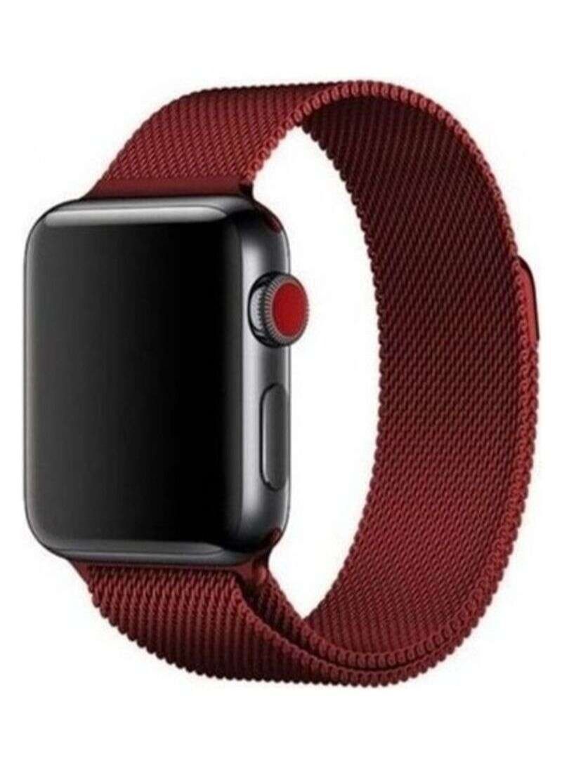 بورتوني سوار بديل من Milanese لساعة Apple Watch SE / 6/5/4/3/2/1 42 ​​/ 44mm - Image 1