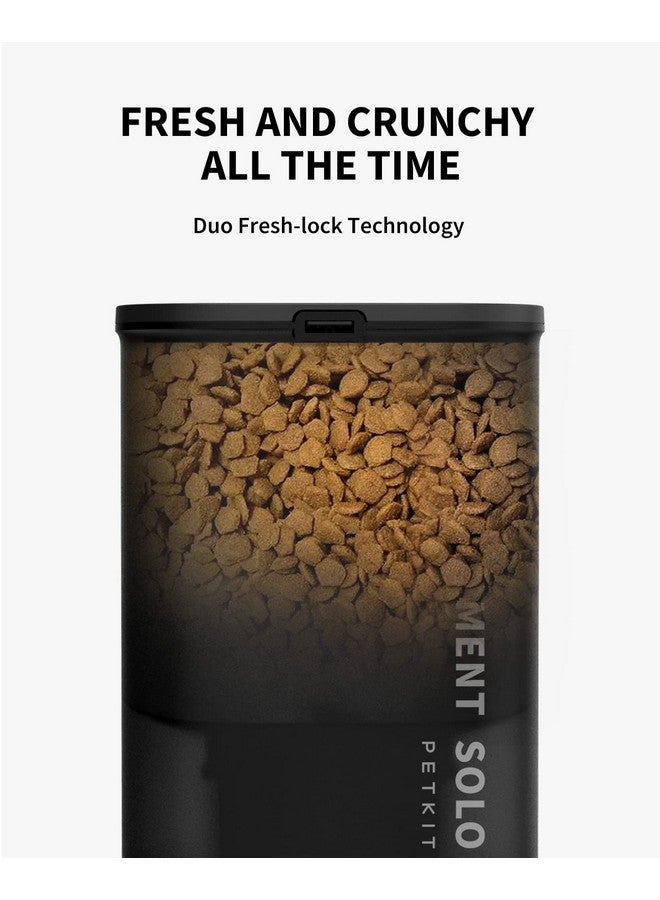 PETKIT Automatic Pet Feeder, 3L Wifi Cat Dog Feeder, Schedule Feeding Pet Food Dispenser For Cats And Dogs With 304 Stainless Steel Feeding Bowl, Up To 10 Meals Per Day, Usb Cable/App Control - Image 5