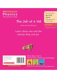 The Job of a Vet (Set 4) Matched to Little Wandle Letters and Sounds Revised  - Image 2