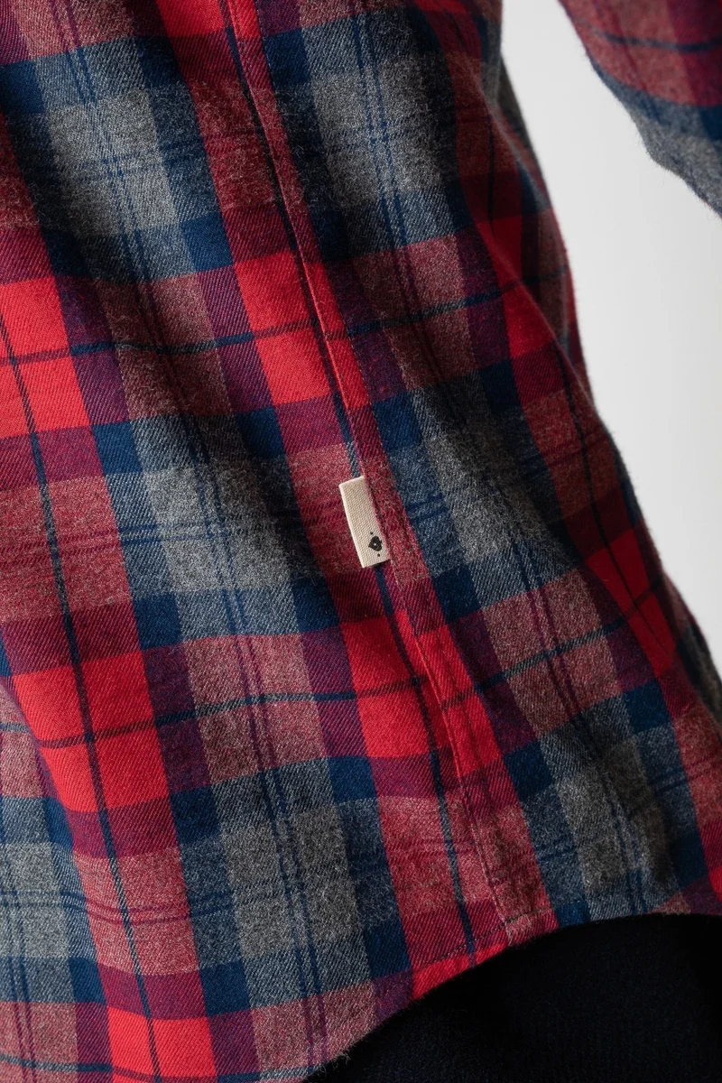 Jaqk Spirit Pio - Red Checkered Shirt