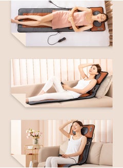 Beauenty Full Body Massage Mat Foot Massager Whole Body Vibration Massage Pad Massage Shiatsu For Back Neck Lumbar Leg Foot For Back Waist Legs Pain Relief Foldable Storage  - Image 2