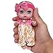 Beem Jun 6 Cute Small Baby Doll Newborn Baby All Vinyl Reborn Baby Dolls for Girls Swivel Mini Dolls 16 cm Crying Baby DIY Toys for Ages 3Pink - Image 3