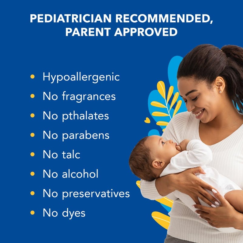 Triple Paste Diaper Rash Cream for Baby - 2 oz Tube - Zinc Oxide Ointment Treats, Soothes and Prevents Diaper Rash - Pediatrician-Recommended Hypoallergenic Formula with Soothing Botanicals - Image 3