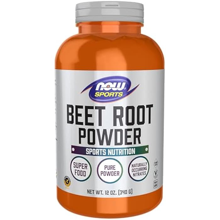 now Sports Nutrition, Beet Root Powder, Super Food With Naturally Occurring Nitrates, 12-Ounce - Image 1