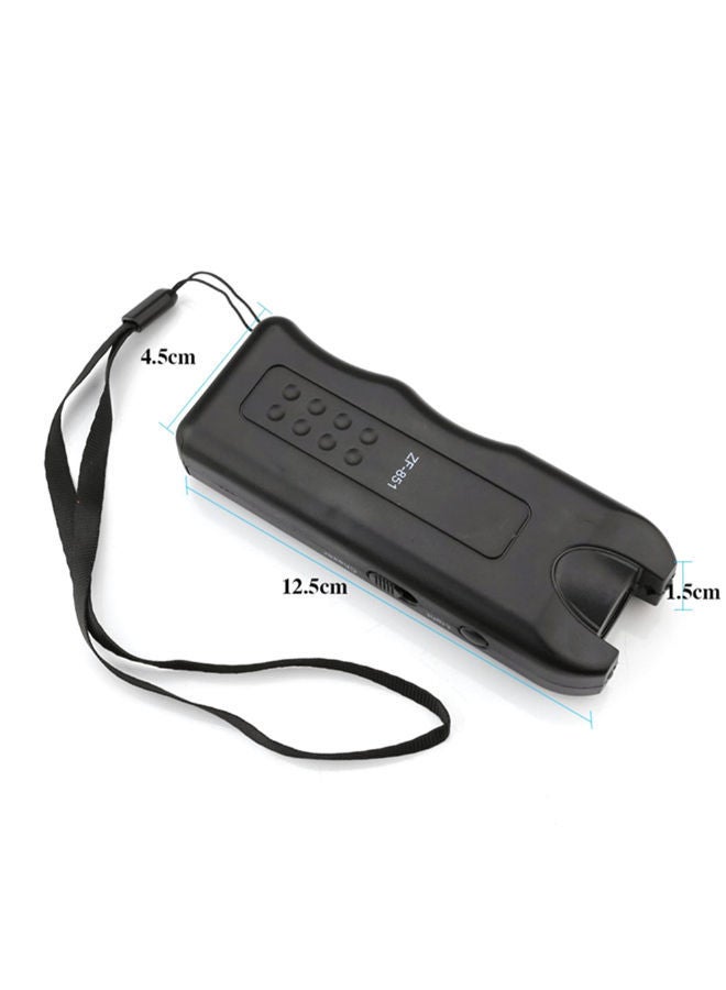 NIBEMINENT Portable Handheld LED Ultrasonic Dog Repeller Control Trainer Black 4.5 x 12.5 1.5cm - Image 5