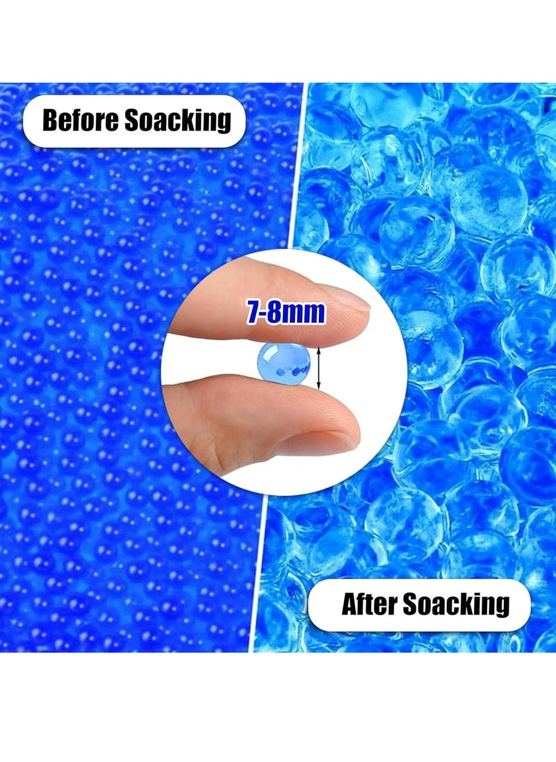 Beauenty - Gel Balls Blaster Ammo 7-8mm(6 Pack,180000 Pcs), Gel Water Blaster Refill Ammo for Splat Gun, Gel Bullets for Splat Ball Blaster, Made of Non-Toxic Eco Friendly Material - Image 1
