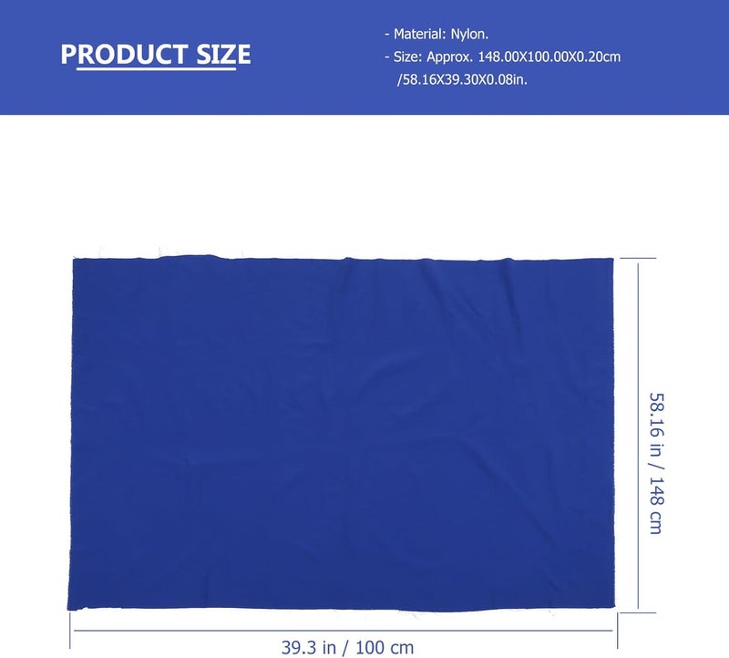 SEWACC ’s Dark Blue Nylon Sewing Fabric Down Jacket School Uniform Hats, DIY Quilting Cloth Piece for ’ Clothes Making and Craft Patchwork - Image 2