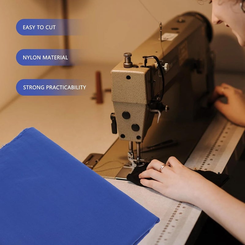 SEWACC ’s Dark Blue Nylon Sewing Fabric Down Jacket School Uniform Hats, DIY Quilting Cloth Piece for ’ Clothes Making and Craft Patchwork - Image 3