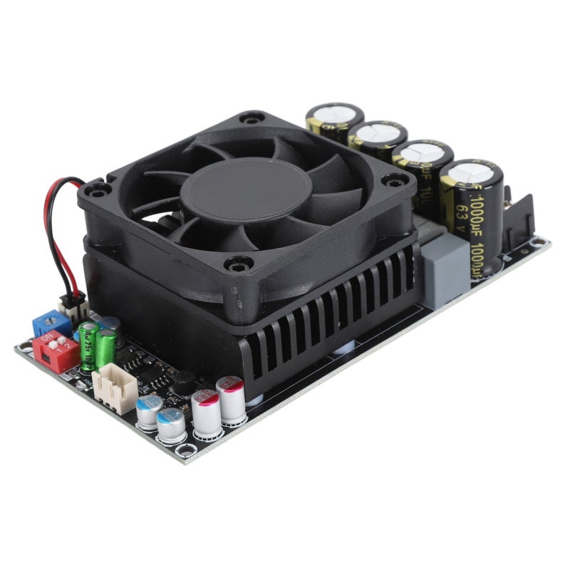 Digital Power Amplifier Board: 300+300W Dual Channel, 600W Mono, TPA3255 Chip - One Click Bridging, Thickened Enlarged Heat Sink, HiFi Sound for DIY Speakers, Sound Enthusiasts - Image 4
