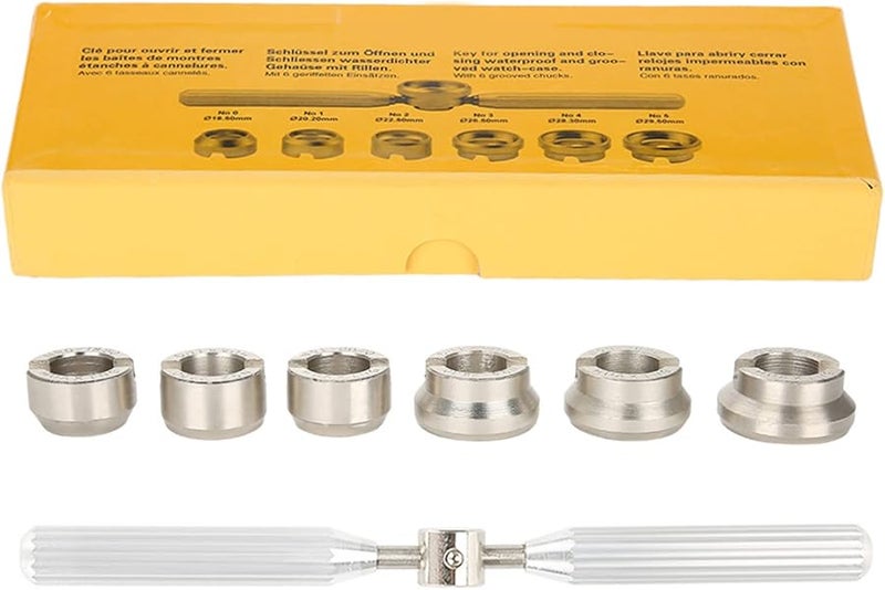 Watch Back Case Opener Remover Wrench Tool Set for Rolex Oyster Repair - Image 1