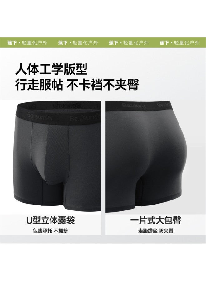 Beneunder Men'S Underwear Summer Lightweight Breathable Modal Cotton 5A Anti-Bacterial Sports Underwear For Men - Image 5