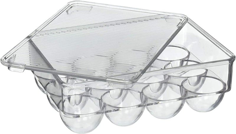 Sygnius Acrylic Covered Egg Storage Box or Egg Trays for Refrigerator - Image 1
