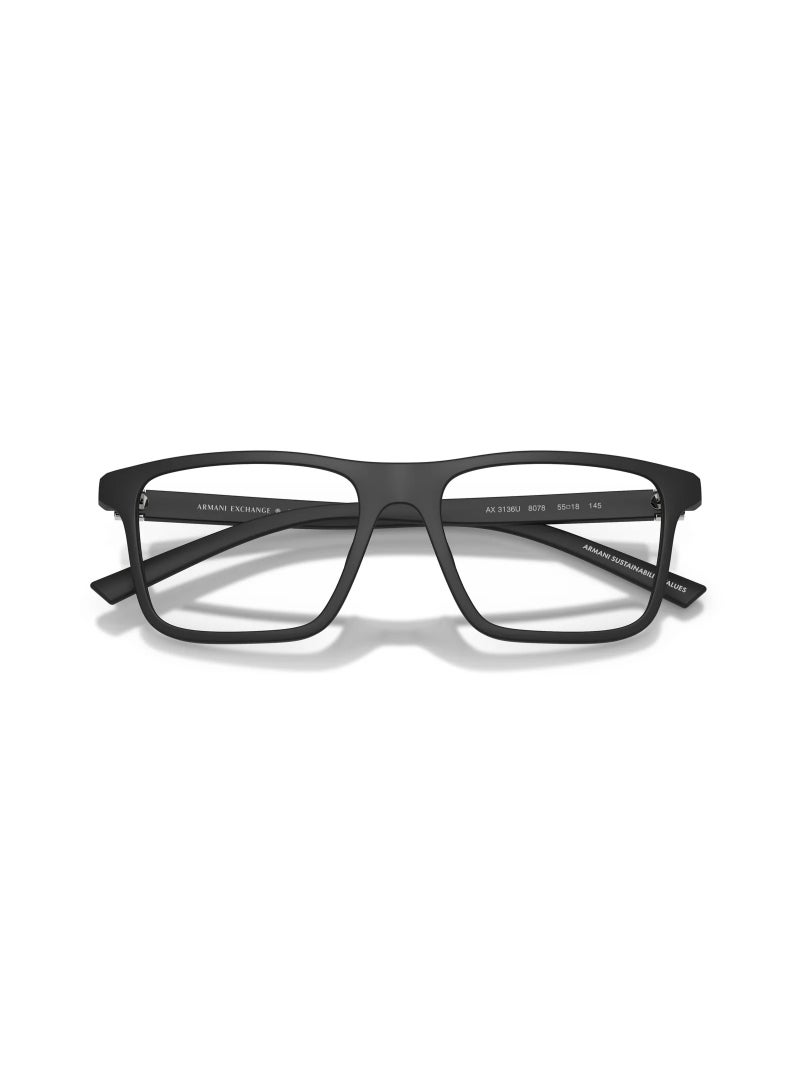 ارماني اكسشينج نظارة ARMANI EXCHANGE AX3136U 8078 55 - Image 3