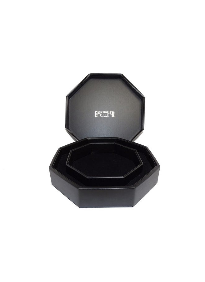 Easy Roller Dice Co. 8 Inch Dice Tray With Lid And Dice Staging Area Tabletop Dice Games (Celtic Knot Dragon)  - Image 3