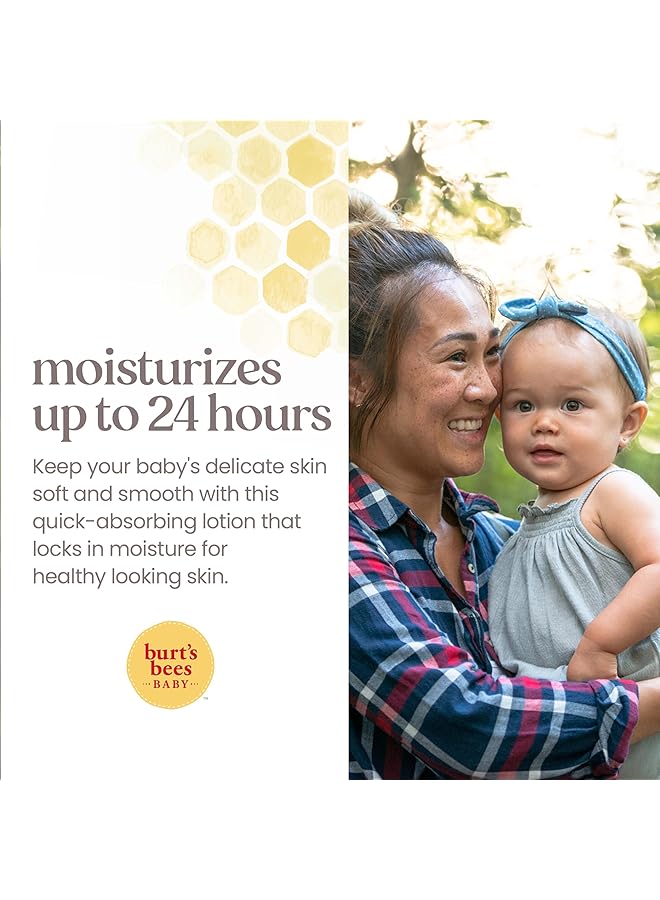 Burt's Bees Baby Bee Nourishing Lotion Original For Kids 12 Oz Lotion - Image 4