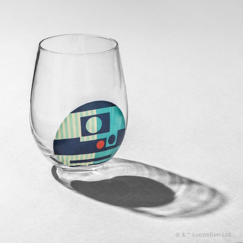 JoyJolt JoyJolt Star Wars Helmet Hues Tumblers Stemless Glasses. Set of 4 19oz Stemless Drinking Glass  Star Wars Kitchen Glasses. Star Wars Gifts and  Star Wars Collectibles for Adults  - Image 3