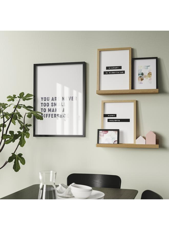 زبون رف للصور، بتأثير خشب البلوط، 55 سم - Image 3