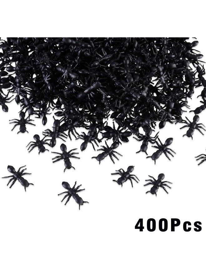 Sumind 400 Pieces Fake Ants Prank Plastic Black Ant Realistic Ant Halloween Joke Toys For Halloween Party Decoration Supplies April Fool'S Day Props - Image 3