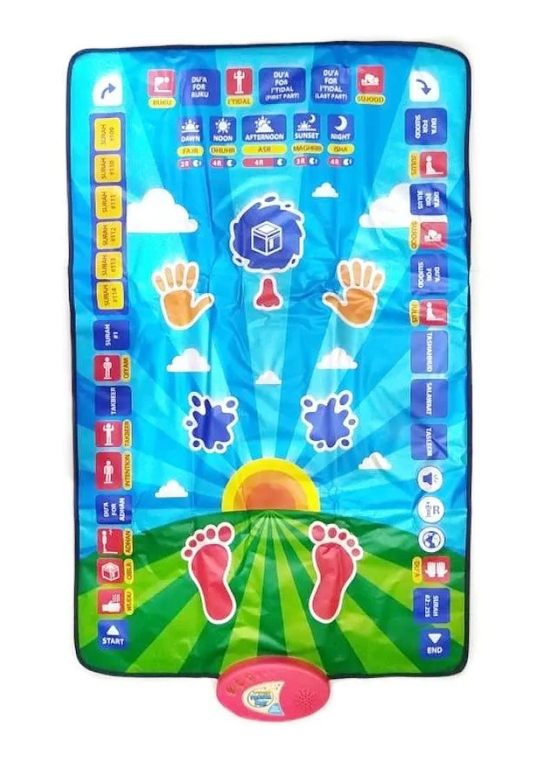 DubaiGallery Educational Prayer Mat Fun Easy and Interactive  - Image 1