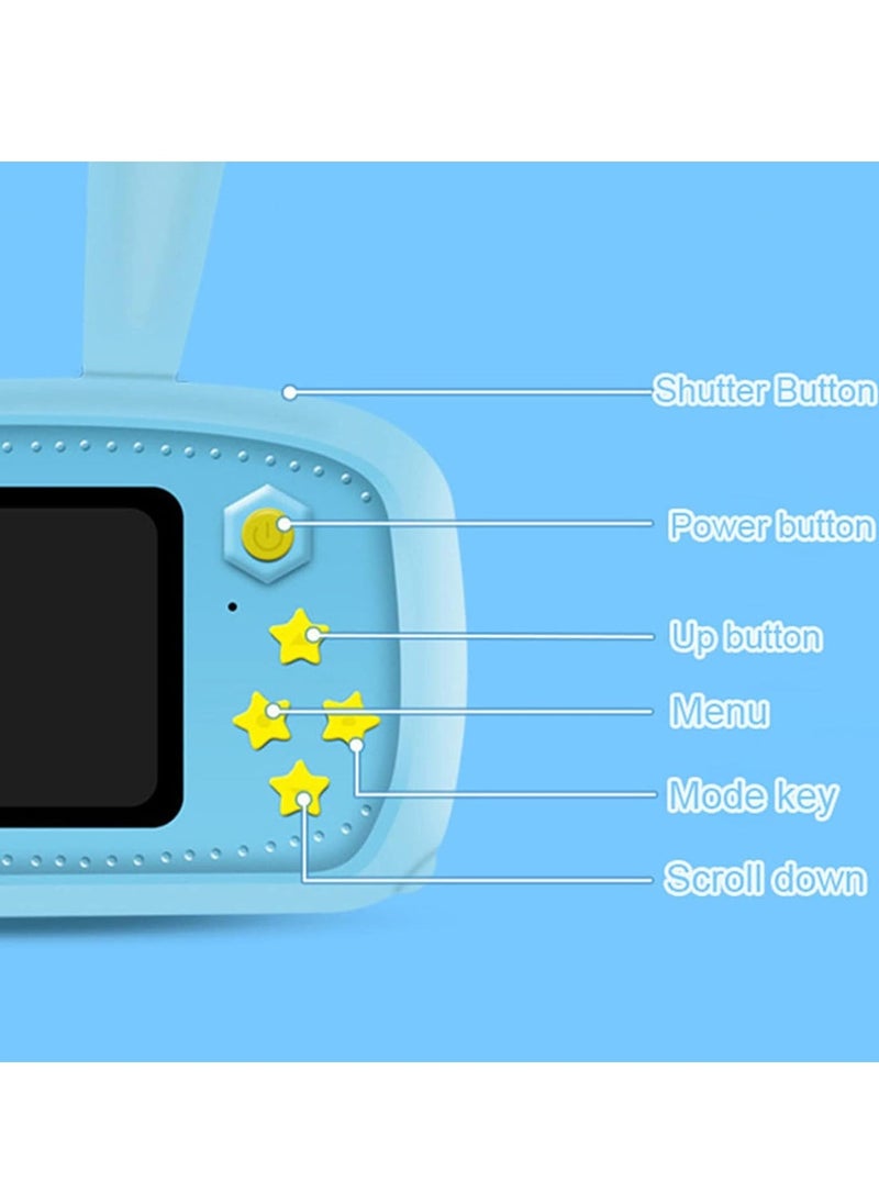 JAJEEK Kids Camera for Boys & Girls – 2.0 Inch HD Screen Video Camcorder, Rechargeable Digital Camera for Ages 3-10, Perfect Birthday & Christmas Gift for Children, Fun Toys for Creative Kids - Image 2