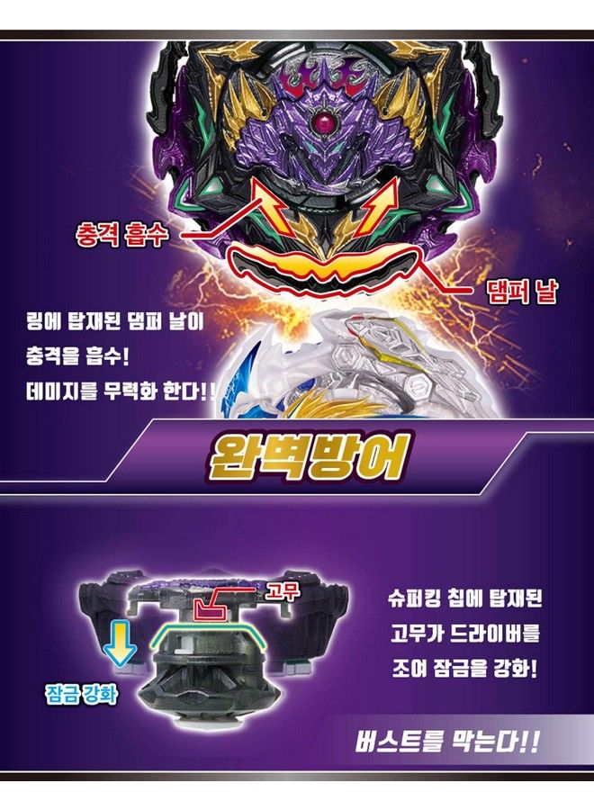 BelleJiu Battling Tops Burst B175 Booster Lucifer The End.Kou.Dr Superking Layer System - Image 5