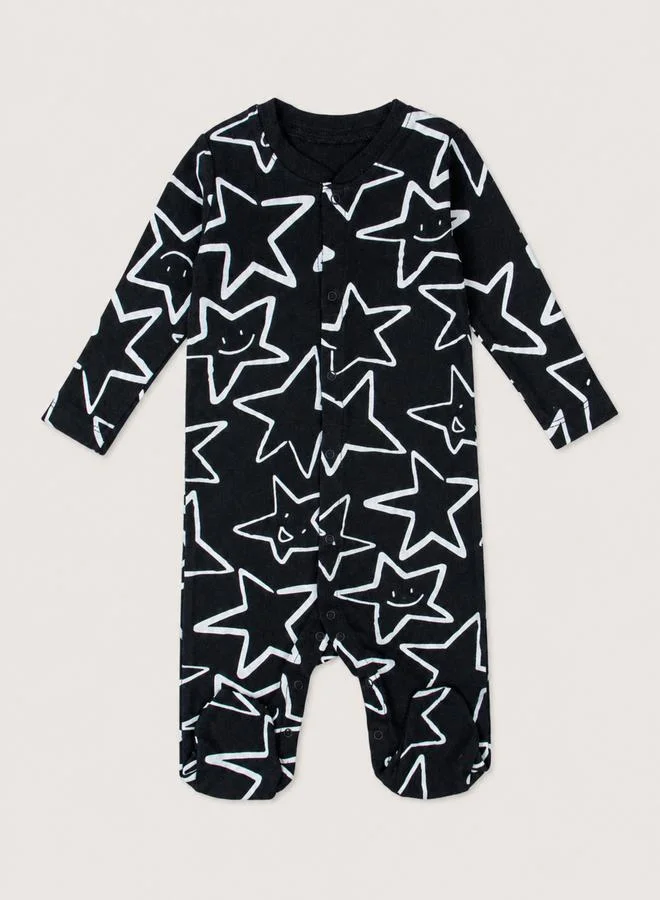 Mothers Choice Baby 2 Pack Cotton Footed Sleepsuits