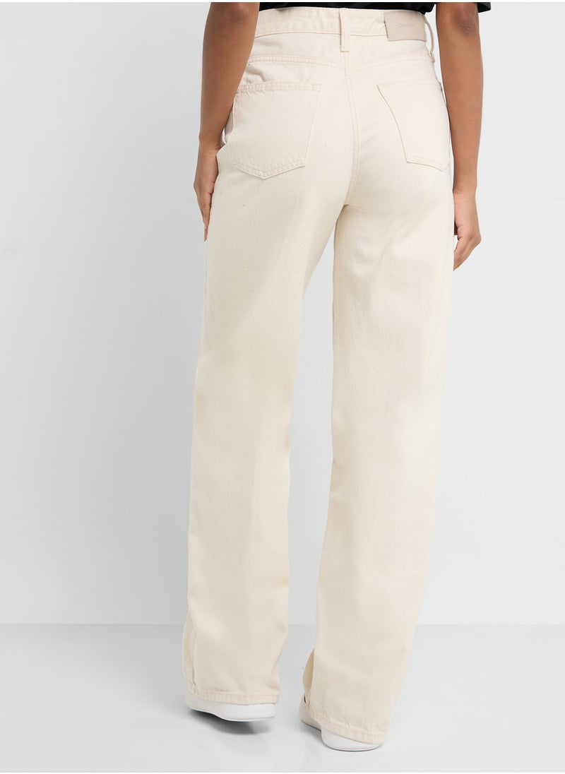 CALVIN KLEIN High Wasit Pants  - Image 2