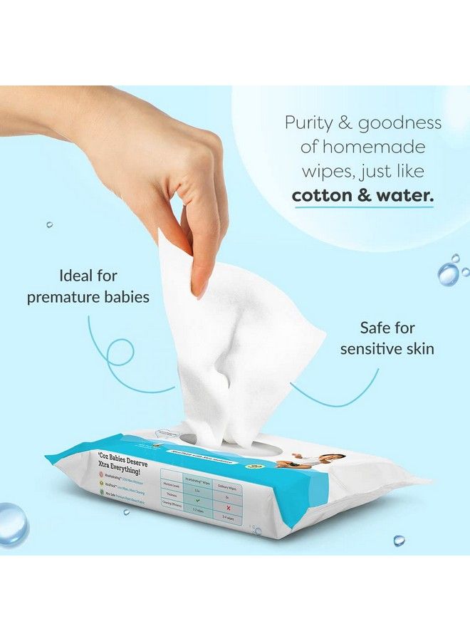 Pack Of 2 Cloth Diapers For Babies And Xtrahydrating™ Wipes 72 Pack Freesize Washable & Reusable Waterproof Adjustable Cloth Diaper For Babies From 5 17Kgs;Diaper With 2 Dry Feel Pad