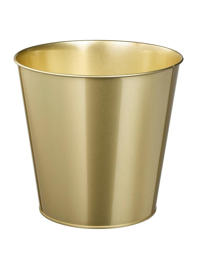 Zaboon Plant Pot, Brass-Colour, 24 Cm - Image 1