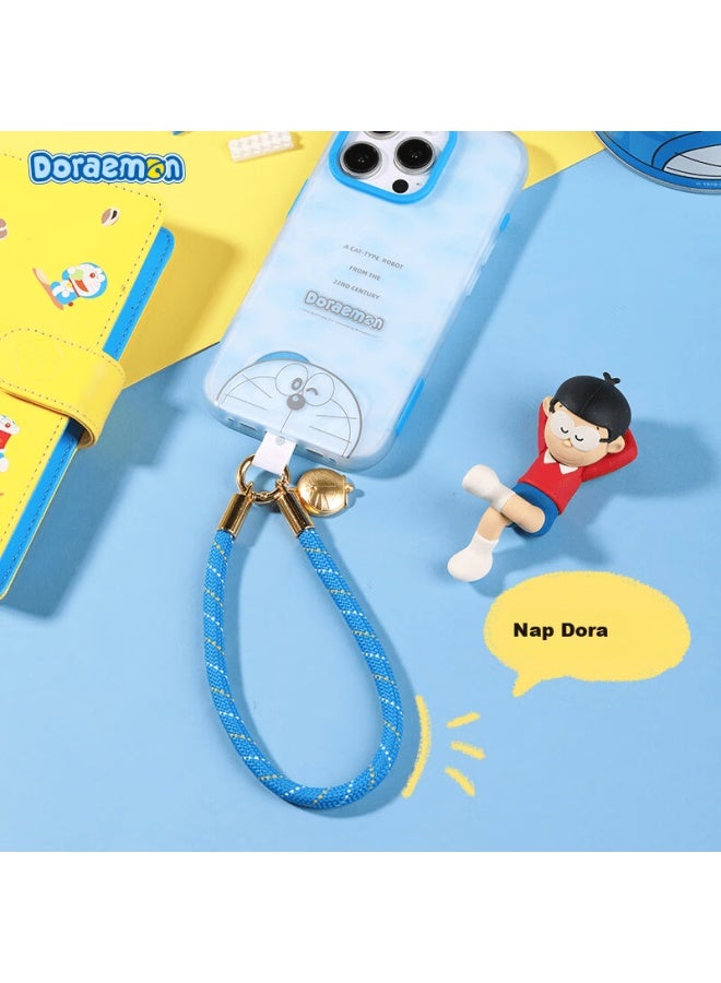 Rock Doraemon Phone Wrist Strap Short Woven Anti-theft Anti-lost Durable Portable Cute Cartoon Uni Sweet Moment - Image 2