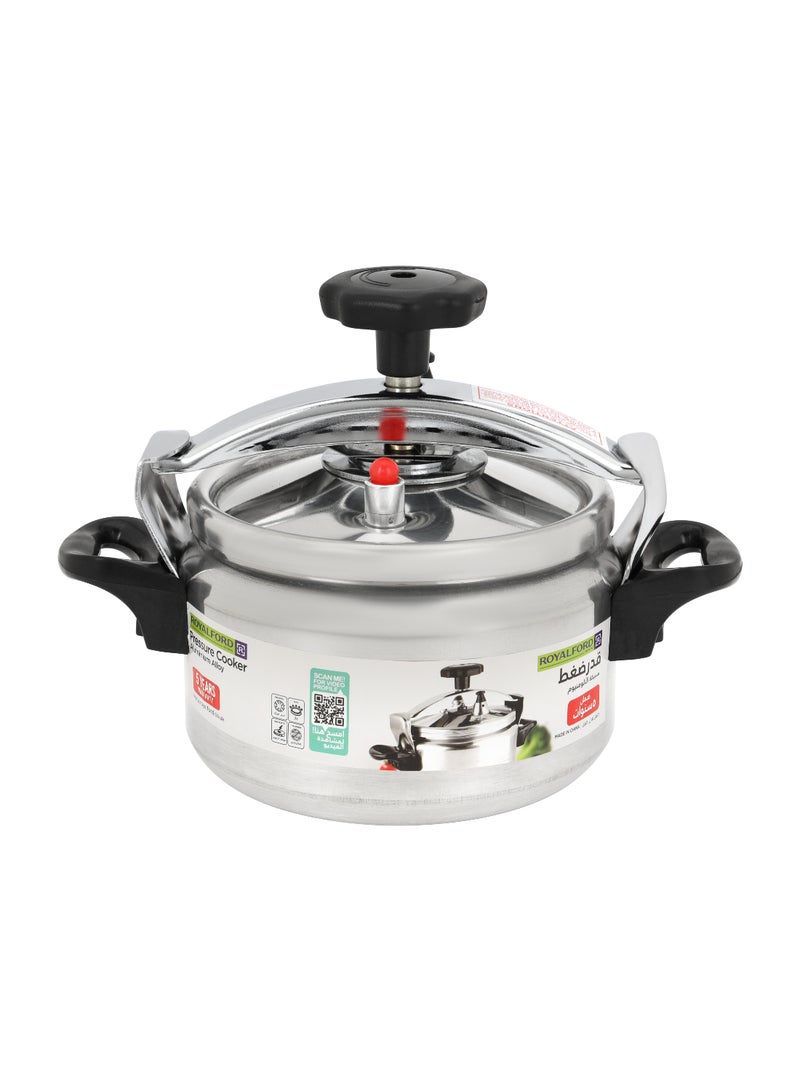 Royalford Aluminum Pressure Cooker - Image 2