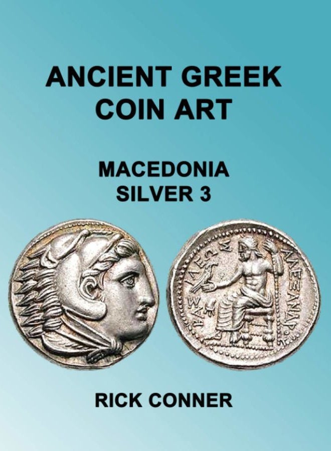 Ancient Greek Coin Art Macedonia Silver 3
