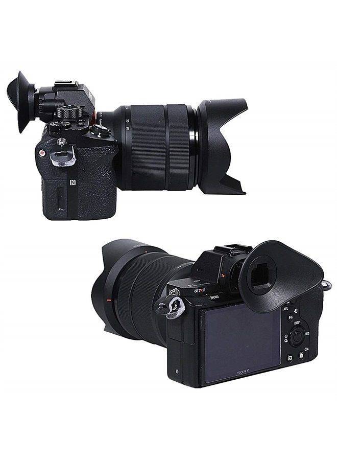 JJC Oval Rotatable Camera Eyecup Eyepiece Viewfinder Eyeshade for Sony A9II A7RIV A7RIII A7III A7RII A7SII A7II A7 A7S A7R Mark IV III II A7M3 A9 A58 A99II Replaces Sony FDA-EP18 FDA-EP16 FDA-EP15 Eye Cup - Image 5