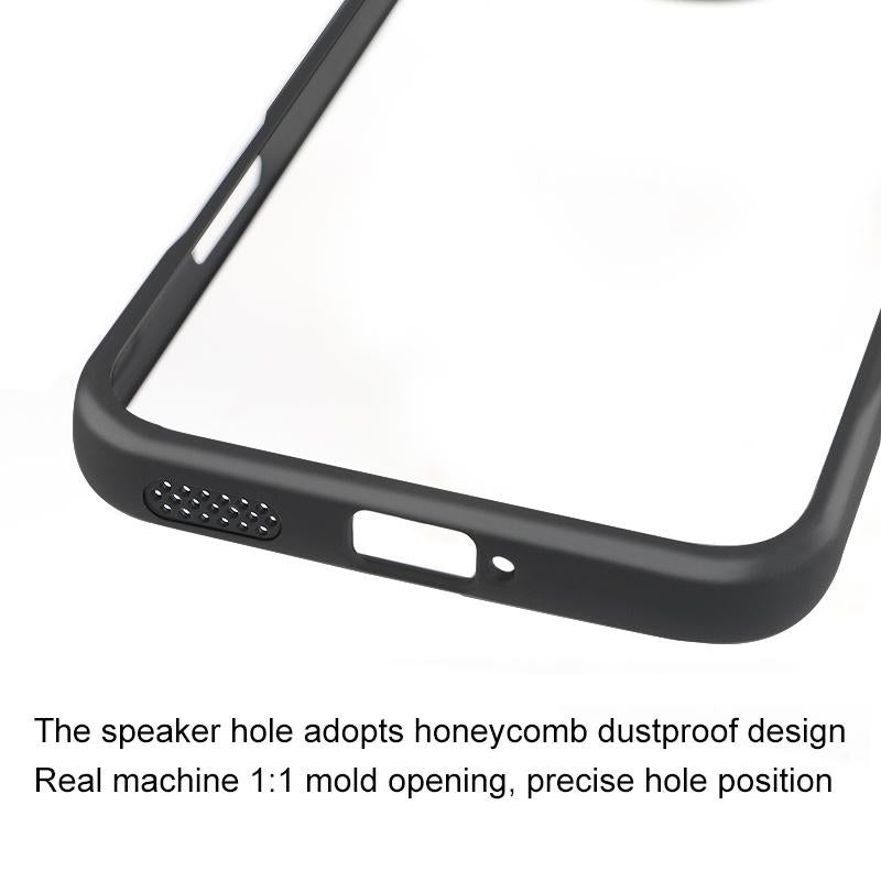 erorex For Honor 400 Lite Global Frosted TPU + Transparent PC Phone Case(Black) - Image 5