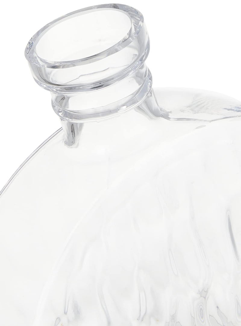Nude hammered decanter without stopper - 19cm - Image 3