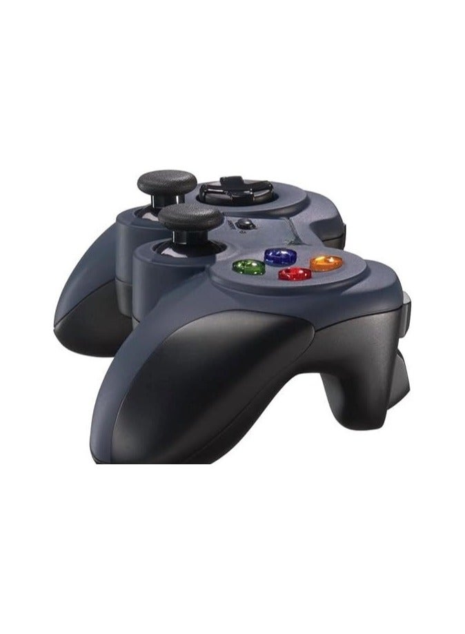 Wired USB Game Controller – Blue Color – Comfortable Design for PC Gaming - Image 3