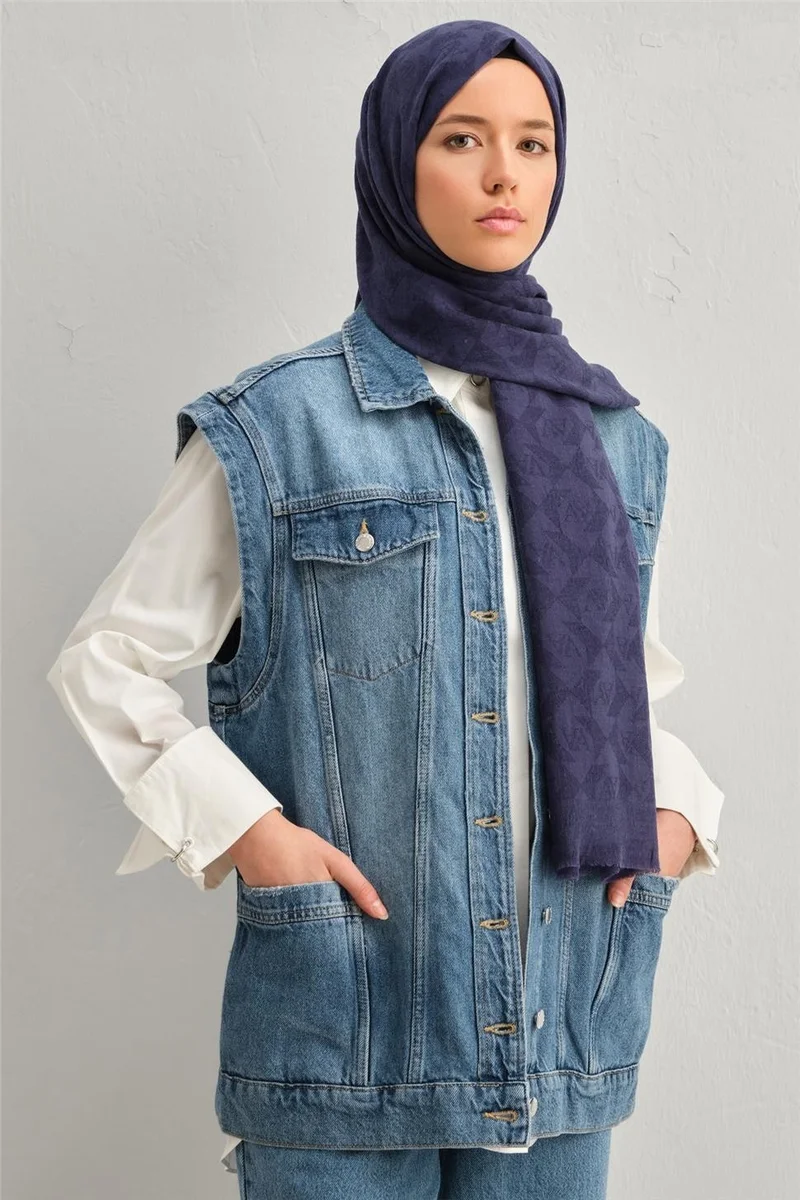ARMINE شال بنمط شعار تينسل وول 17