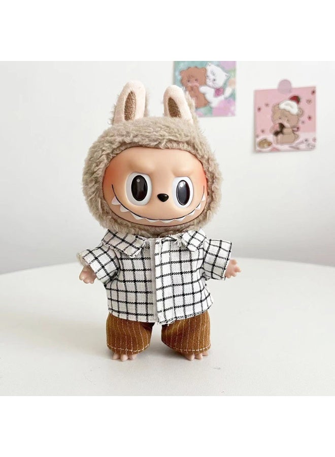 LABUBU Labubu Time to Chill Macaron Vinyl Figure with Clothing Blind Box 