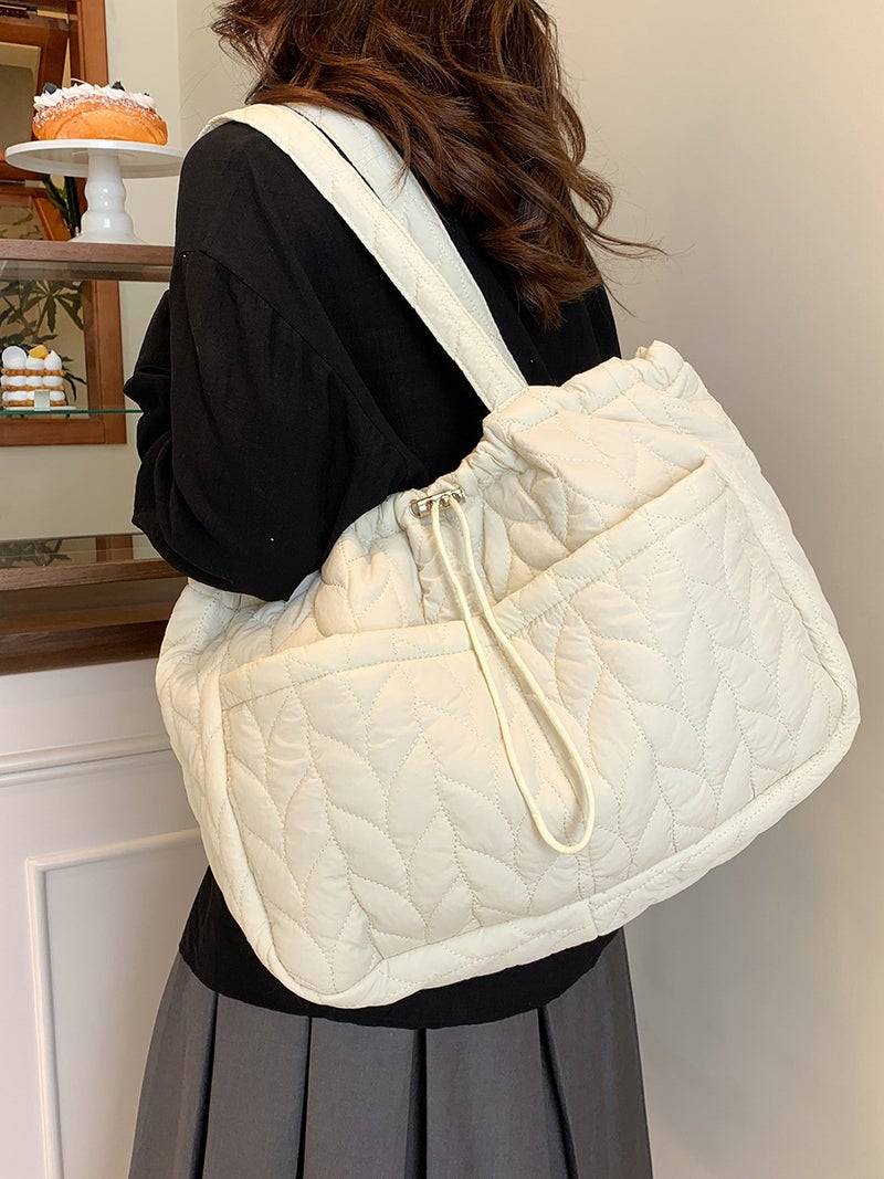 Fashion Large Capacity Bag Women'S Bag Fashionable Shoulder Bag Daily Casual Handbag Cotton Bag - Image 2