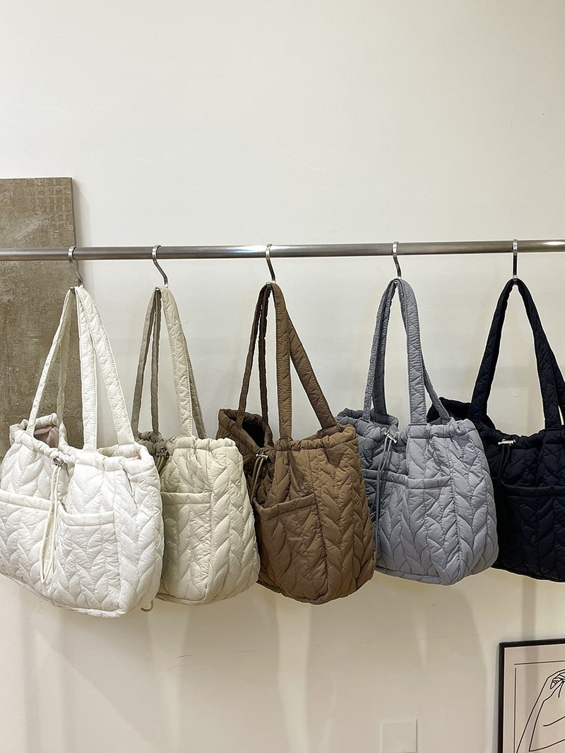 Fashion Large Capacity Bag Women'S Bag Fashionable Shoulder Bag Daily Casual Handbag Cotton Bag - Image 4