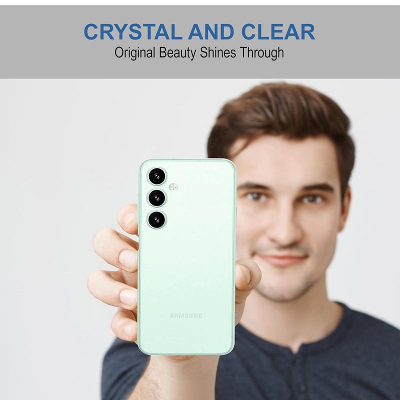 Cedo Clear Case for Samsung Galaxy F15 / M15 (5G) | Soft Flexible Full Protection Shock Proof TPU Back Cover for Samsung Galaxy F15 / M15 (5G) (Transparent) - Image 5