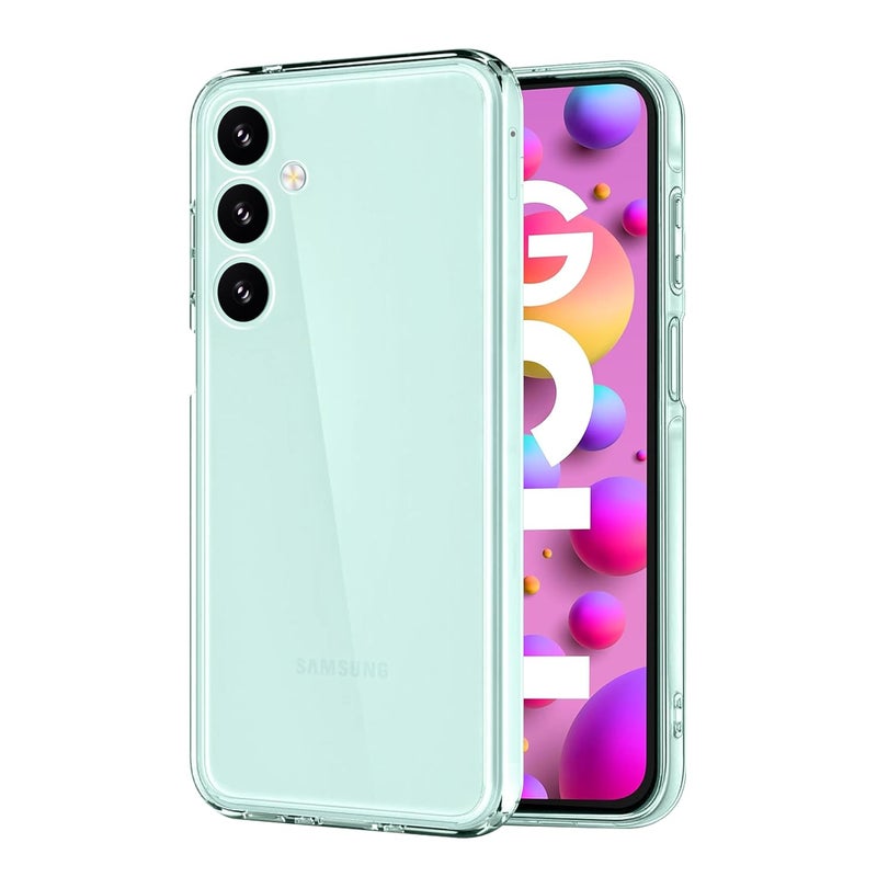 Cedo Clear Case for Samsung Galaxy F15 / M15 (5G) | Soft Flexible Full Protection Shock Proof TPU Back Cover for Samsung Galaxy F15 / M15 (5G) (Transparent) - Image 1