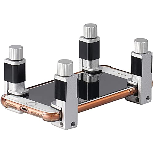 ZZHXSM 4pcs Phone Screen Clamps 15mm Max Width Adjustable Bracket Portable Phone Fastening Clamps Clip for Most Phone and Tablet PC - Image 3