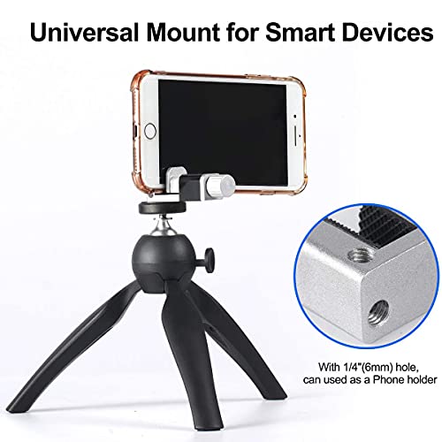 ZZHXSM 4pcs Phone Screen Clamps 15mm Max Width Adjustable Bracket Portable Phone Fastening Clamps Clip for Most Phone and Tablet PC - Image 5