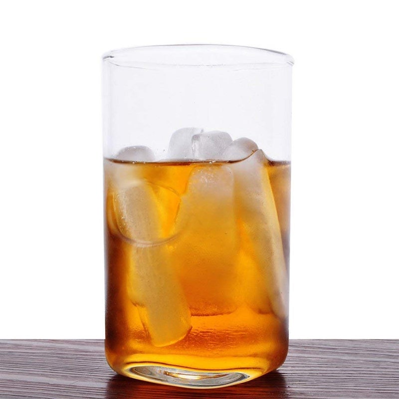 FosCadit Flexible Silicone Rectangular Shape Ice Cube 10 Grids Cavity Mold for Cocktail Whiskey Coffee Fruit Juice Soft Drink iceCube Tray for Water Bottle Multicolor - Image 5